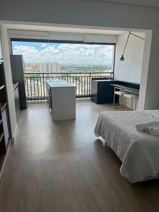 סאו פאולו Studio Incrivel Vista Anhembi, Sambodromo,Allianz,Pro Magno, Center Norte, Pacaembu, Espaco Unimed E Caninde 0*, סאו פאולו ברזיל